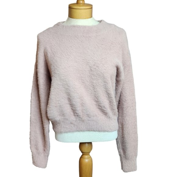 SO Eyelash Soft knit Sweater - Light Pink - Picture 1 of 9